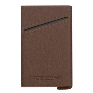 Code 118 Deep Mahogany Leather Case